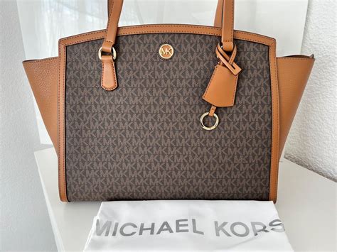 michael kors tasche braun mit glitzer|Designer.